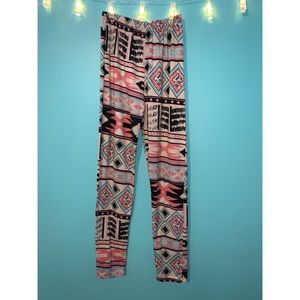 Aztec Print Leggings